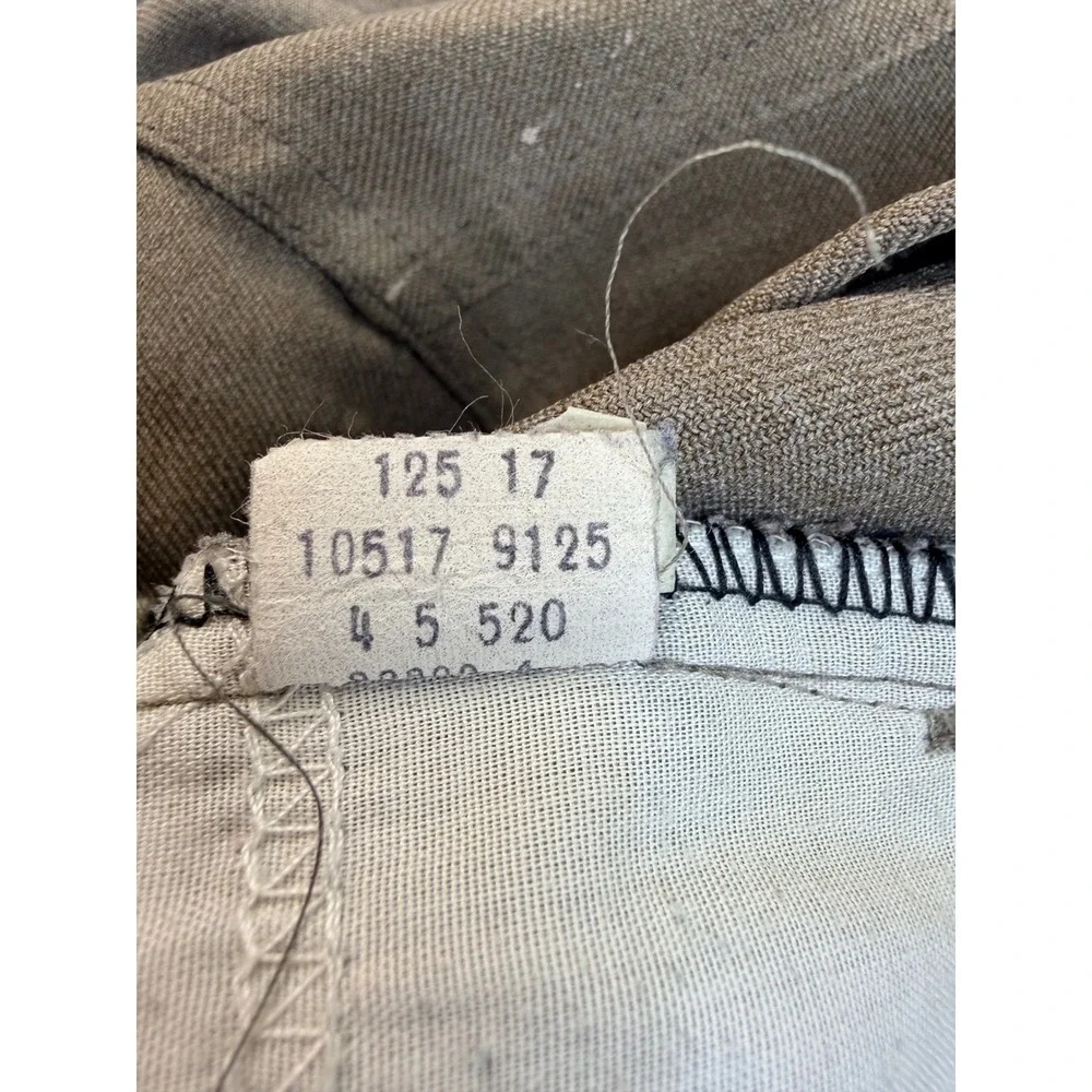 Vintage Levis Action Slacks Mens 36x34 Tan Brown Polyester Workwear‎ USA Made